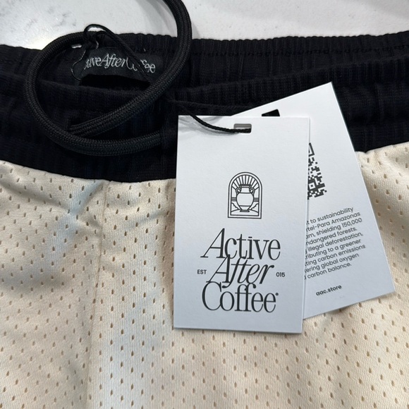 NWT Active After Coffee Men's Shorts sz l - Picture 2 of 4